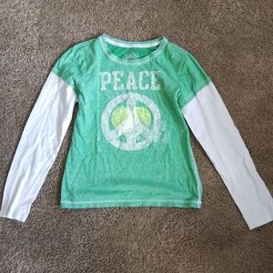 Justice Brand Long Sleeve Pullover Tee